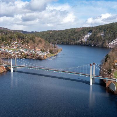 Die Vorzugsvariante der neuen Linkenmühlenbrücke