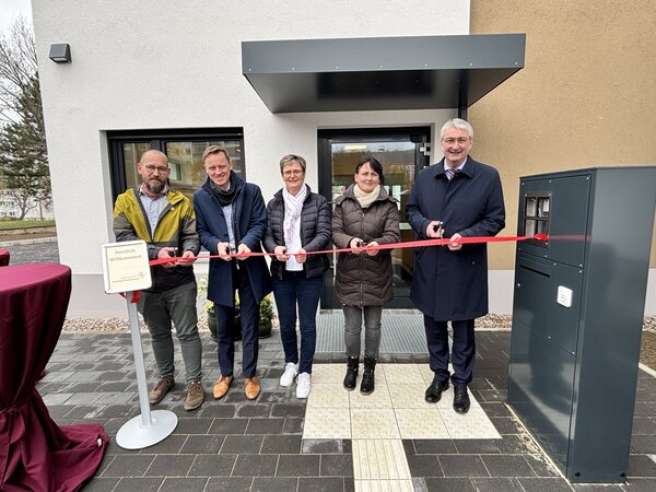 Eröffnung Anbau Haus II. Foto: Peter Lahann