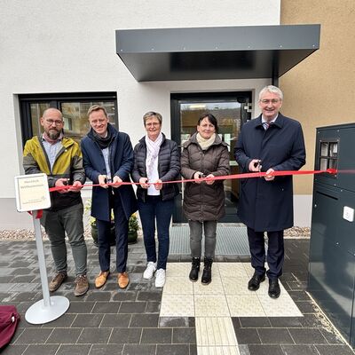 Eröffnung Anbau Haus II. Foto: Peter Lahann