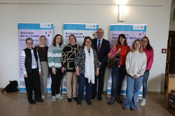 Ausstellungseröffnung Gemeinsam gegen Sexismus