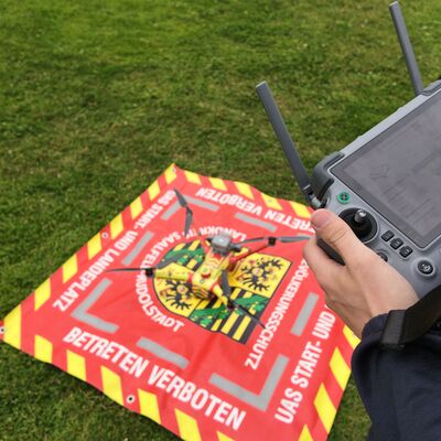 Bild vergr&ouml;&szlig;ern: Neue Drohne für die Feuerwehr Saalfeld-Schmiedefeld.