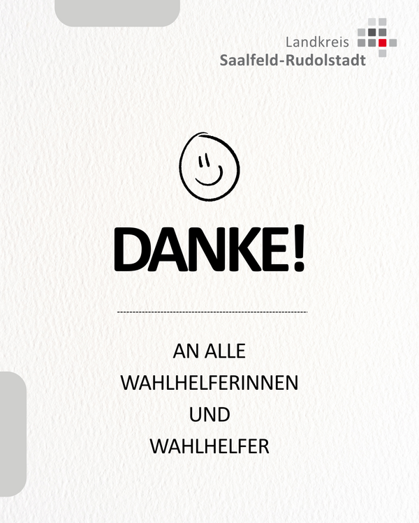 Bild vergr&ouml;&szlig;ern: Danke Wahlhelfer