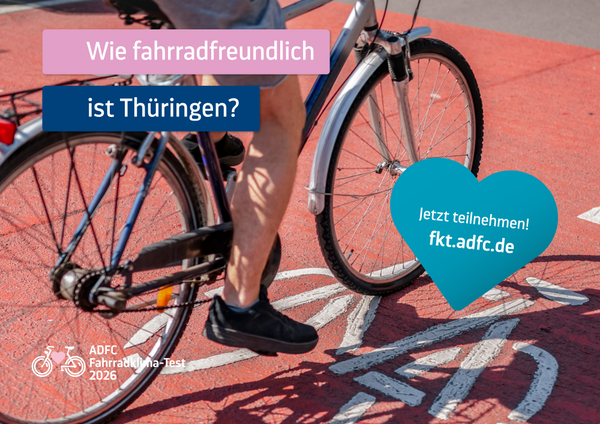 Bild vergr&ouml;&szlig;ern: Wie fahrradfreundlich ist Thüringen?