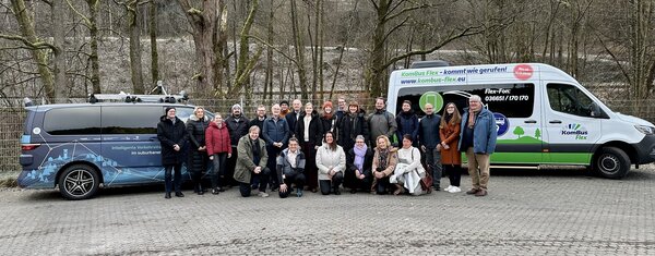 Die Teilnehmer des Konsortiums in Mellenbach.