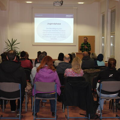 Bild vergr&ouml;&szlig;ern: Steffen Siebtroth im Vortrag