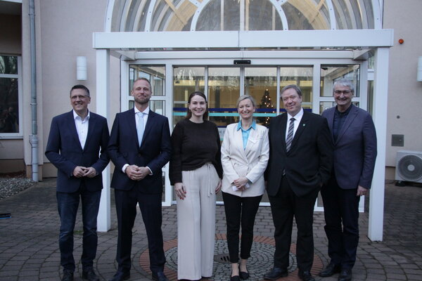 Maik Kowalleck, Christian Ebel, Katharina Schenk, Anja Schönheit, Dr. Steffen Kania, Marko Wolfram