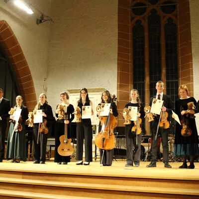 Bild vergr&ouml;&szlig;ern: Musikschulpreis für die Folky Gang