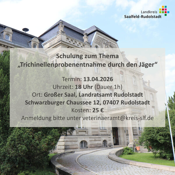 Bild vergr&ouml;&szlig;ern: Trichinellenprobenentnahme am 13. April 2026